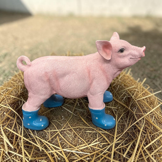 Pig with wellies | Sign of the times Stoke