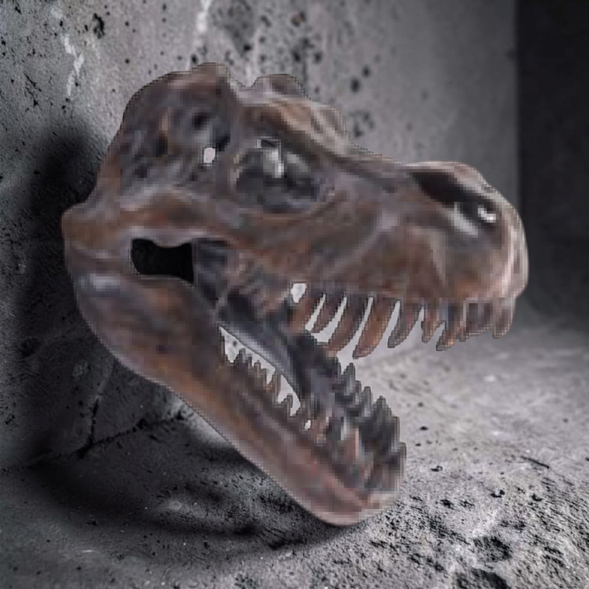 Extra Large T-Rex Dinosaur Head Wall Mount - Majestic Prehistoric Decor | Sign of the times Stoke