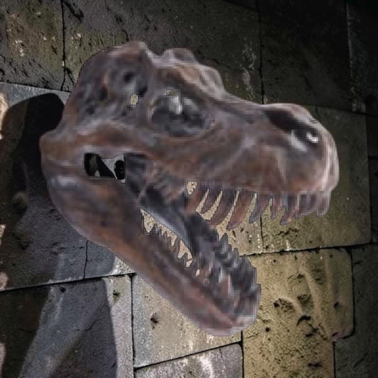 Extra Large T-Rex Dinosaur Head Wall Mount - Majestic Prehistoric Decor | Sign of the times Stoke