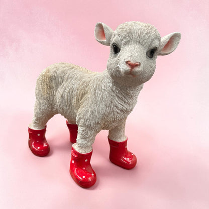 Lamb with wellies | Sign of the times Stoke