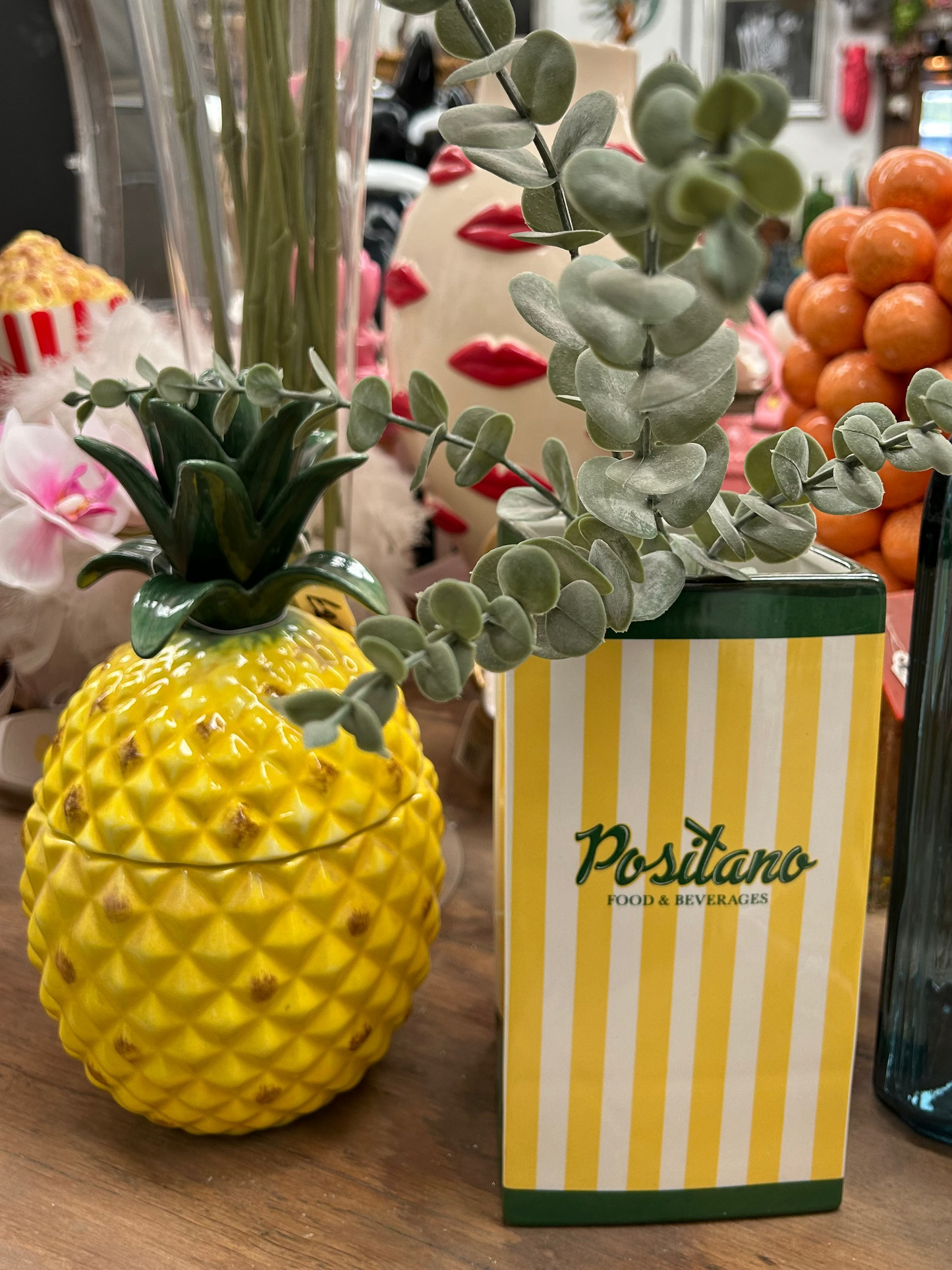 Positano Vase – Mediterranean-Inspired Decorative Vase