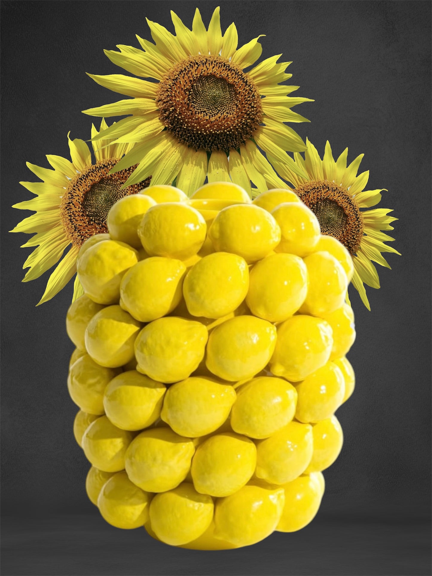 Stunning Ceramic Lemon Vase – Bright and Stylish Decor