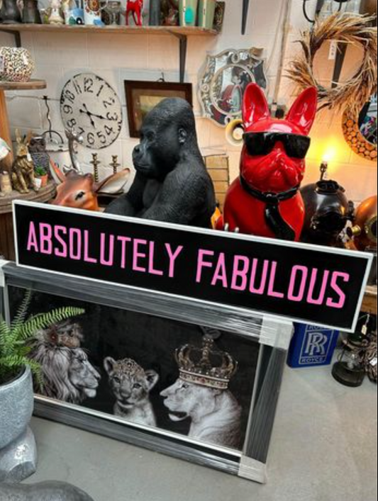 SIGN : Absolutely Fabulous