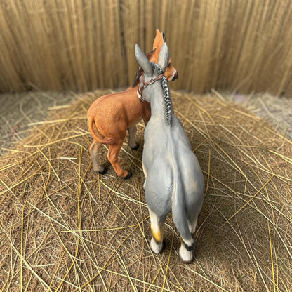 Large Resin Donkey – 95cm Decorative Animal Sculpture