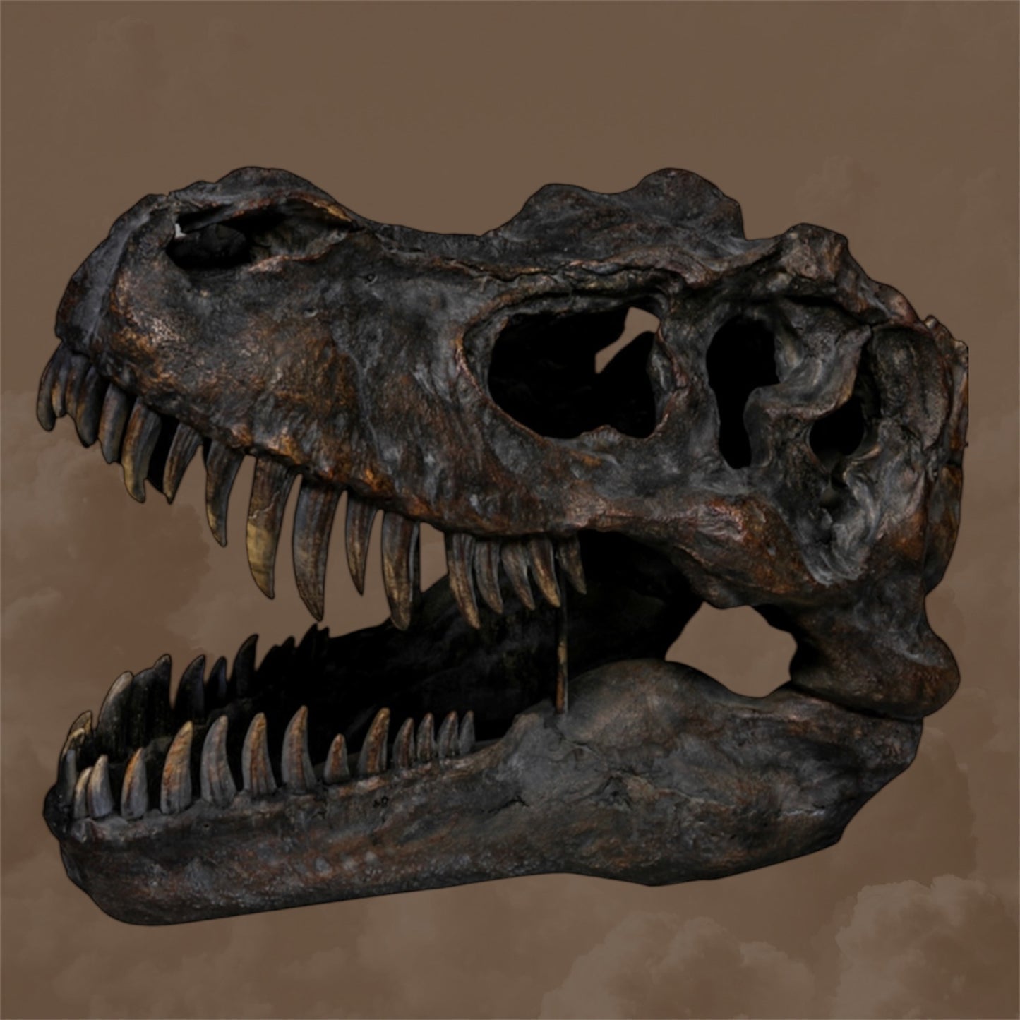 Extra Large T-Rex Dinosaur Head Wall Mount - Majestic Prehistoric Decor