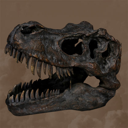 Extra Large T-Rex Dinosaur Head Wall Mount - Majestic Prehistoric Decor