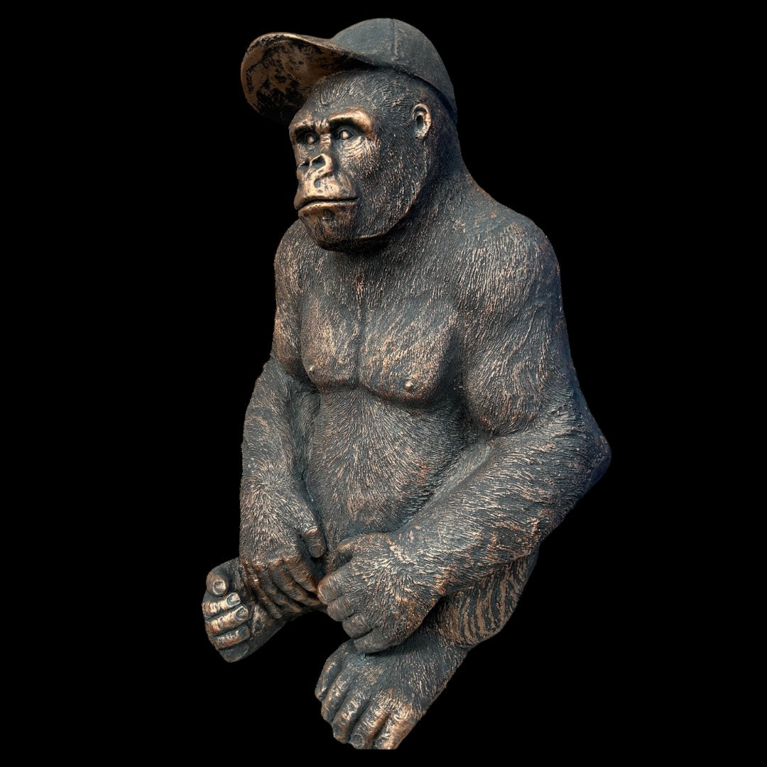 Gavin the Gorilla Large – Majestic Resin Gorilla Sculpture