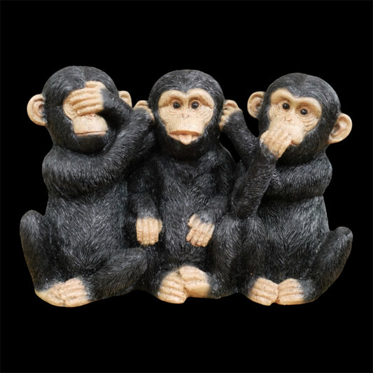 Three Monkeys – Hear No, See No, Speak No Evil Ornament