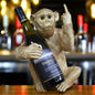 Up Yours Monkey Gold Wine Holder – Quirky & Bold Bottle Display