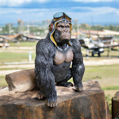 Moody Gorilla – Bold and Expressive Animal Sculpture