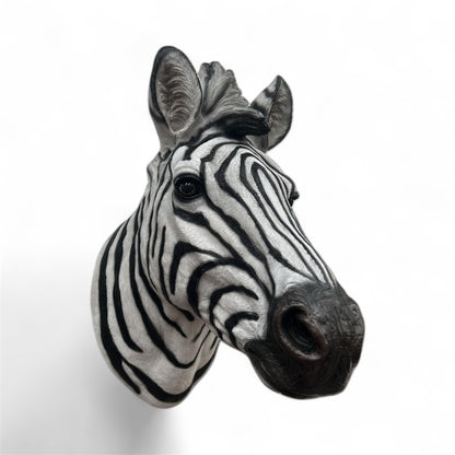 Zebra Wall Mount - Stunning Safari-Inspired Wall Decor