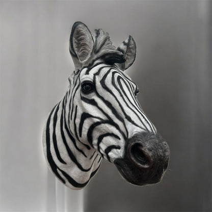 Zebra Wall Mount - Stunning Safari-Inspired Wall Decor