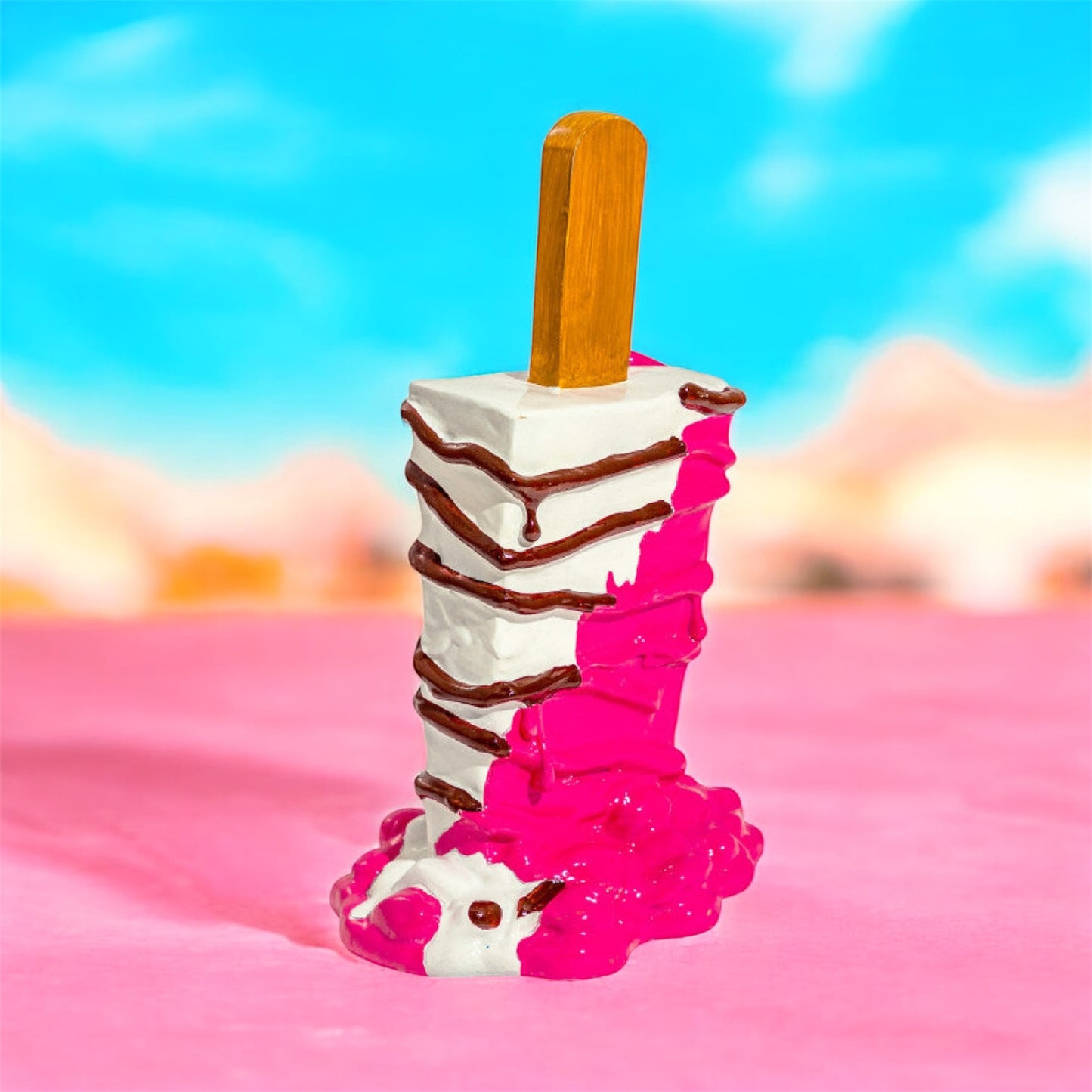 Melting Ice Cream on a Stick Ornament | Fun & Quirky Summer-Inspired Decor