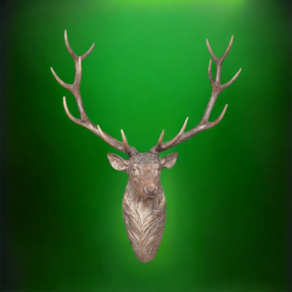 Giant Brown Stag Head – Grand Statement Wall Mount