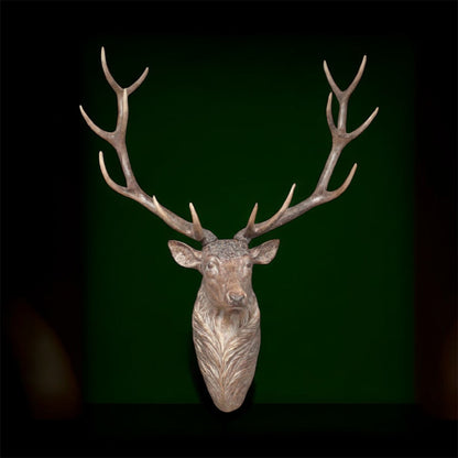 Giant Brown Stag Head – Grand Statement Wall Mount