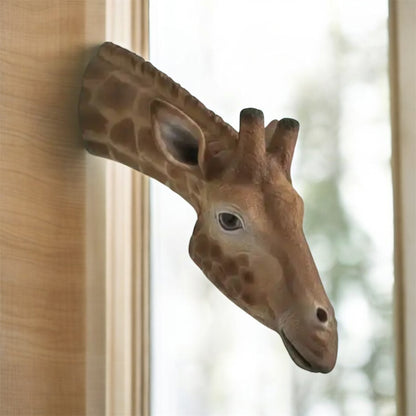 Large Giraffe Wall Head – Eye-Catching Safari Animal Wall Decor