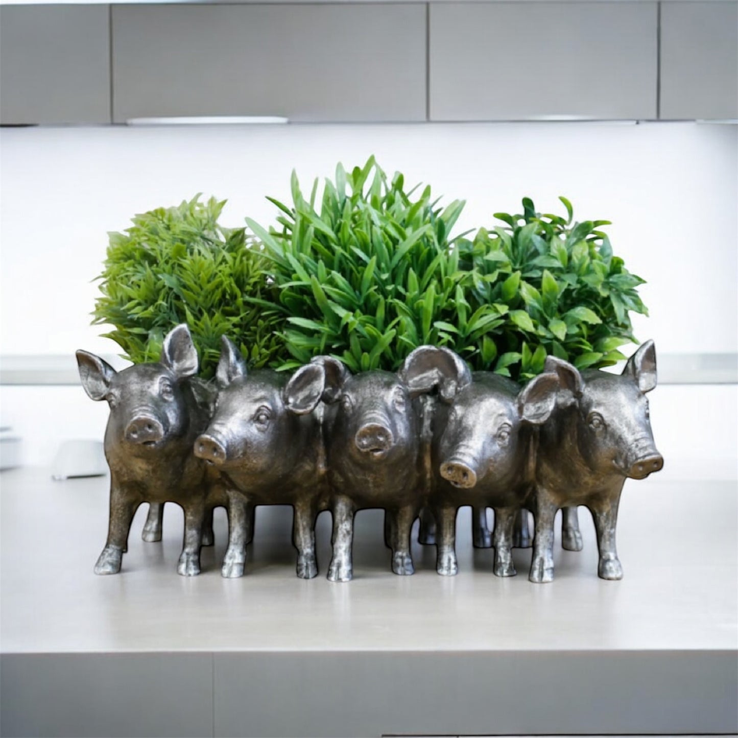 Pig Planter | Whimsical Animal Plant Pot for Indoors or Garden
