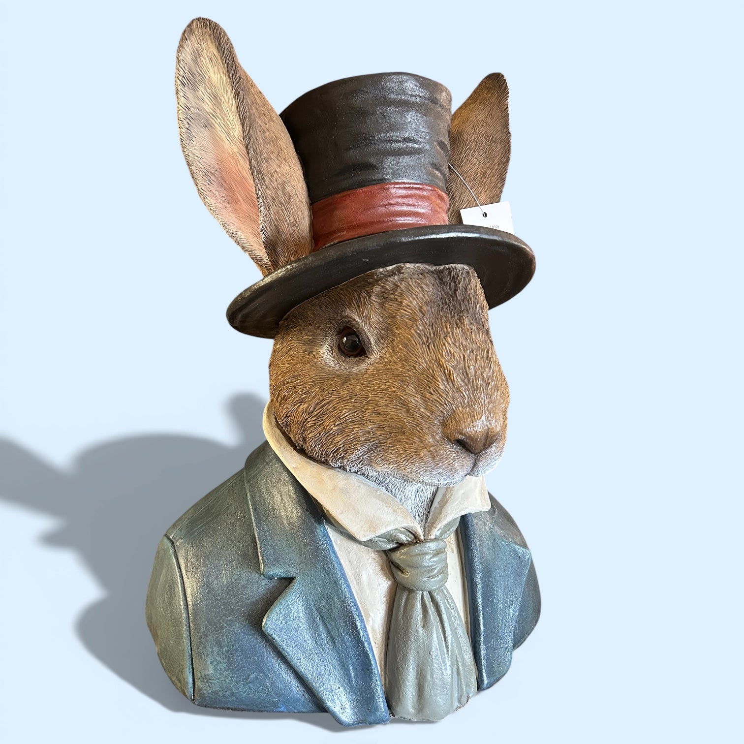 Rabbit Bust – Elegant Resin Animal Sculpture – Sign of the times Stoke