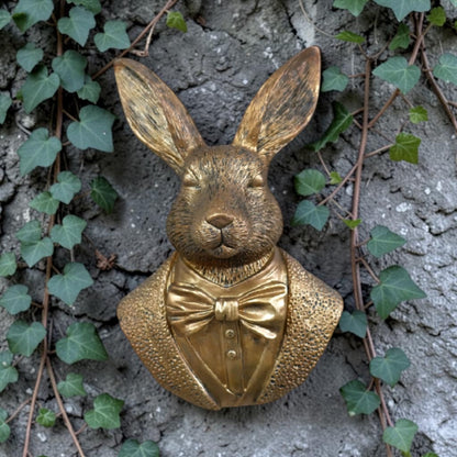 Rabbit Wall Decoration – Compact Animal Wall Sculpture