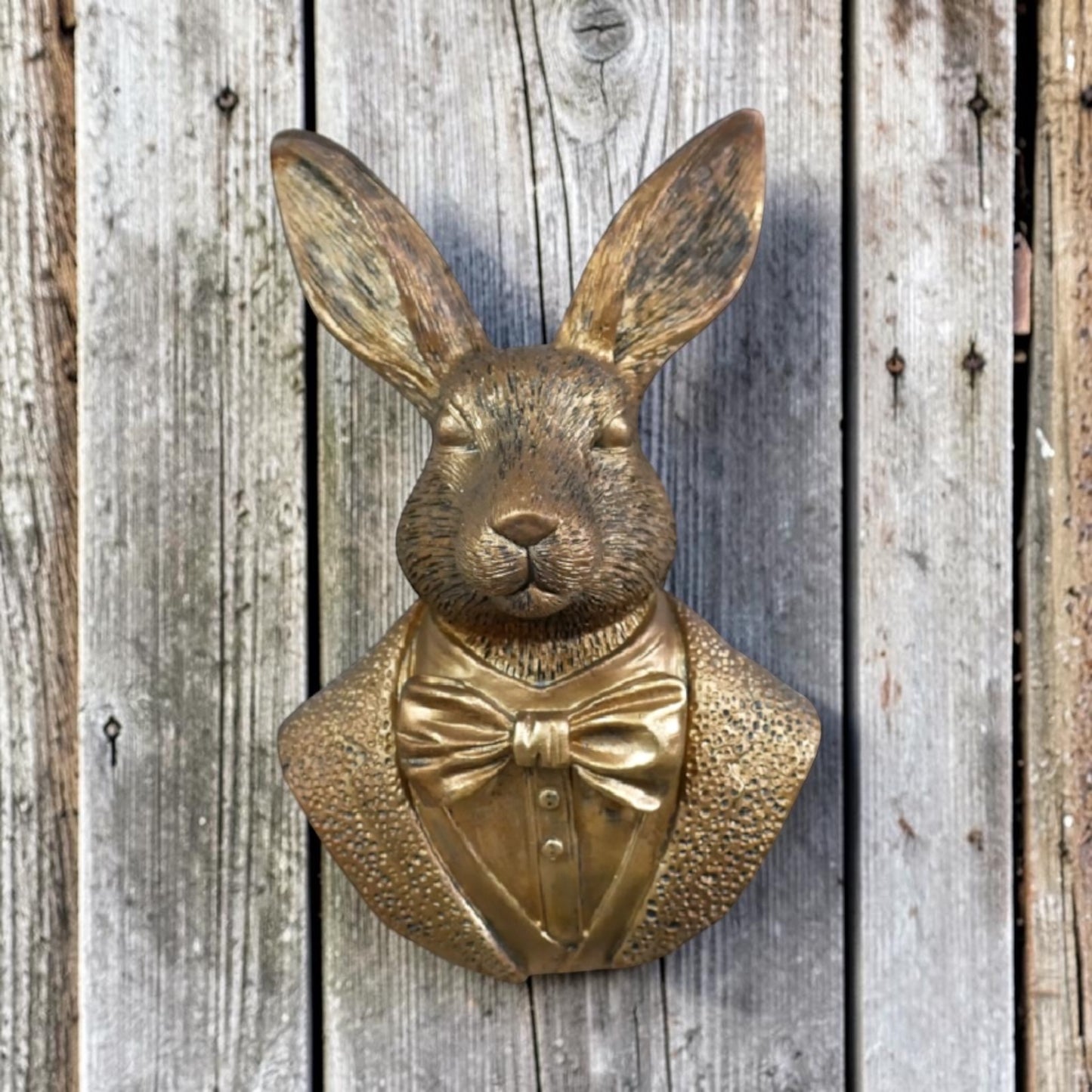 Rabbit Wall Decoration – Compact Animal Wall Sculpture