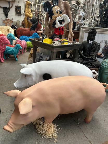 Pig sculpture