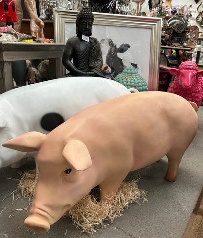 Pig sculpture