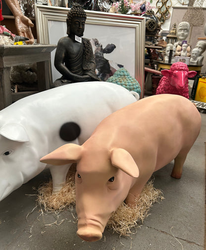 Pig sculpture