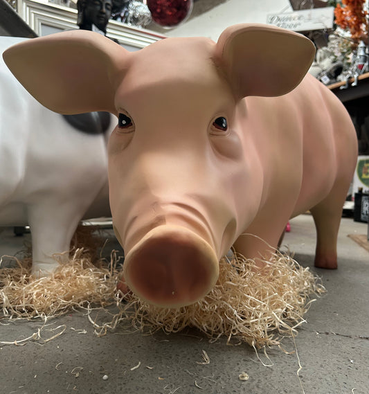 Pig sculpture
