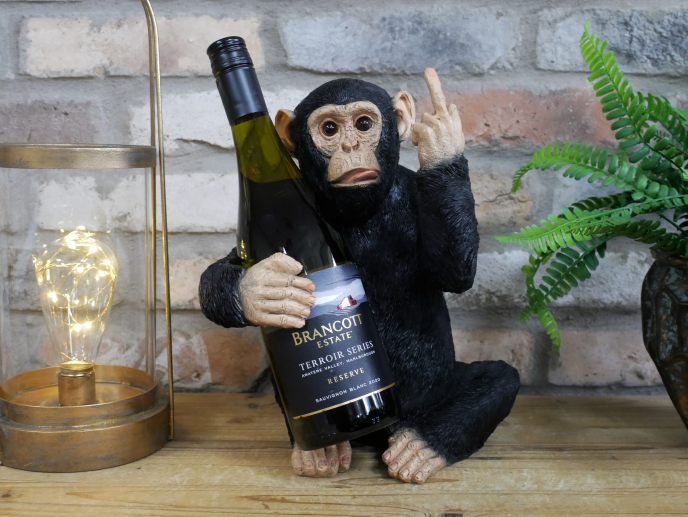Up Yours Monkey Wine Holder