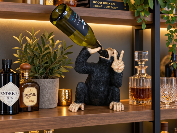 Monkey Bottle Holder (Peace)