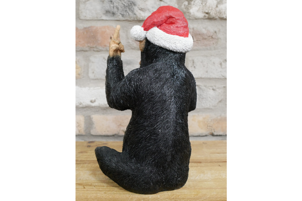 Up Yours Monkey Wine Bottle Holder – Cheeky Christmas Gift & Home Decor