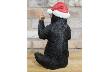 Up Yours Monkey Wine Bottle Holder – Cheeky Christmas Gift & Home Decor