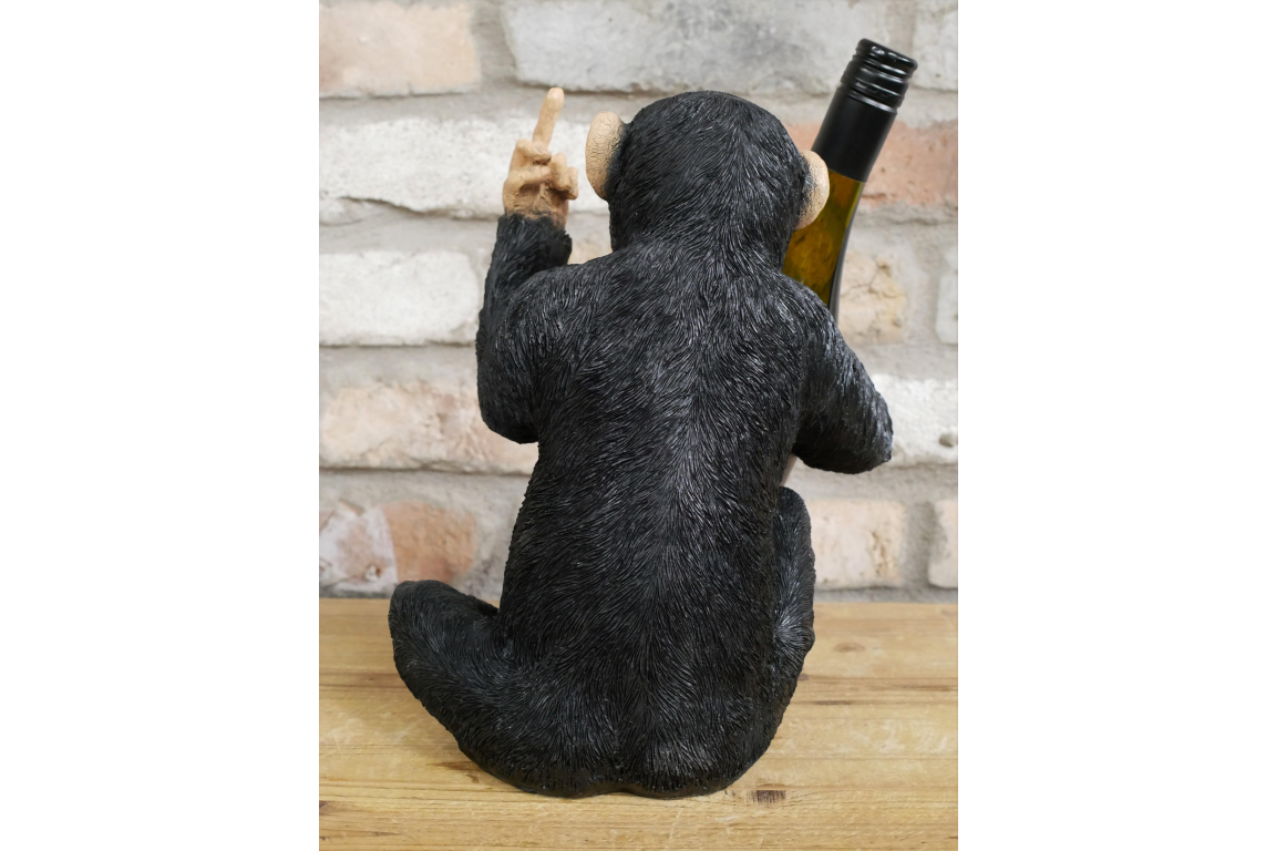 Up Yours Monkey Wine Holder