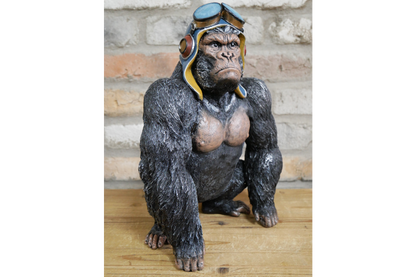 Moody Gorilla – Bold and Expressive Animal Sculpture