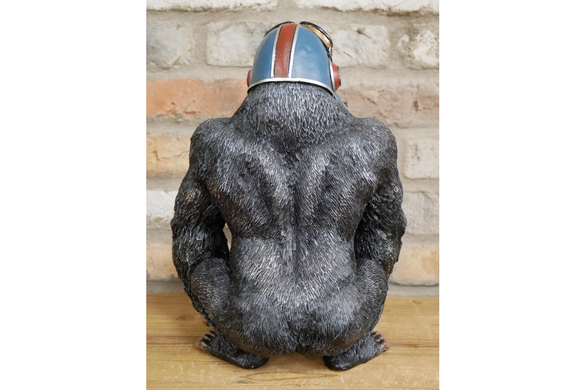 Moody Gorilla – Bold and Expressive Animal Sculpture