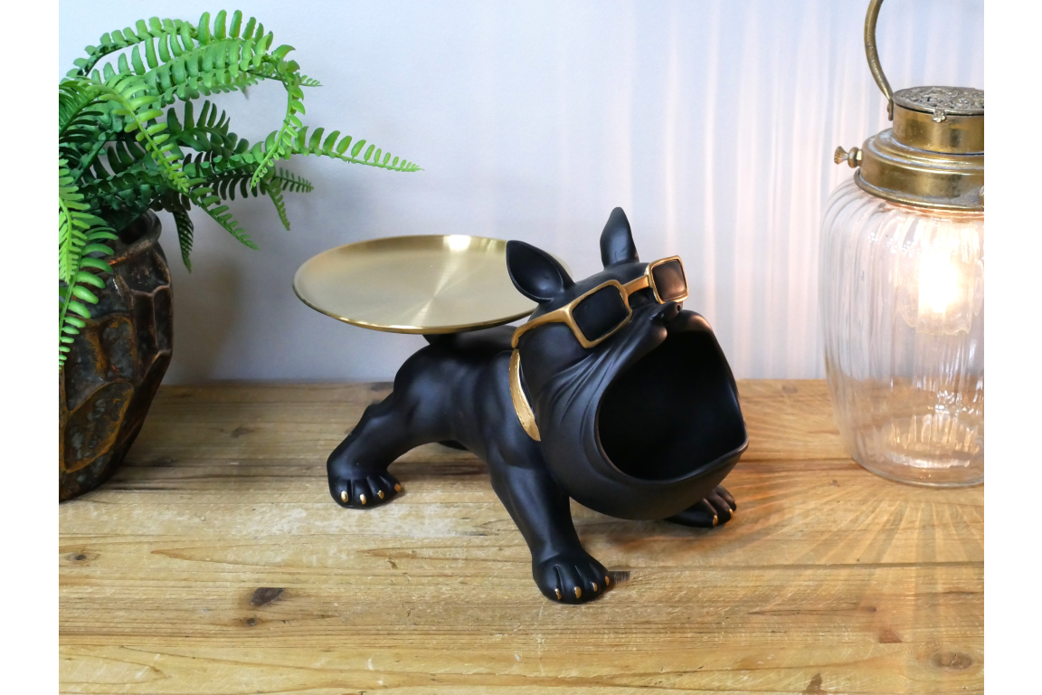 Big Mouth Dog with Tray – Fun & Functional Decorative Tray Holder