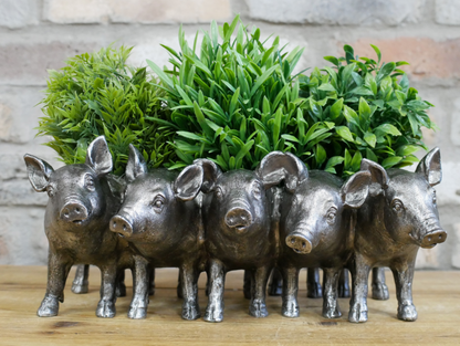 Pig Planter | Whimsical Animal Plant Pot for Indoors or Garden