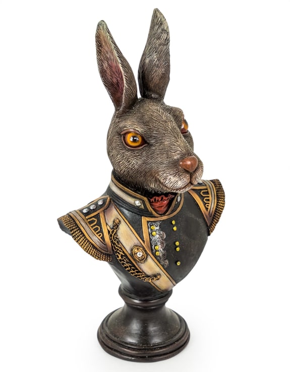 Gentry Rabbit Bust - Exquisite Napoleonic Uniform Decor – Sign of the ...