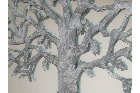 Silver Tree of Life Mirror