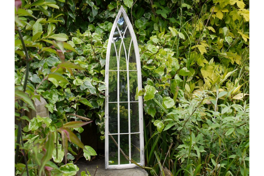 Gothic Metal Arch Mirror – Elegant Indoor/Outdoor Arch Mirror | Sign of the times Stoke