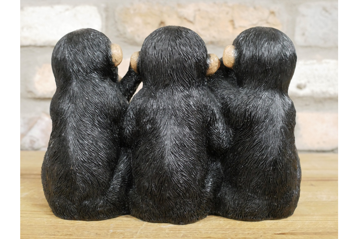 Three Monkeys – Hear No, See No, Speak No Evil Ornament