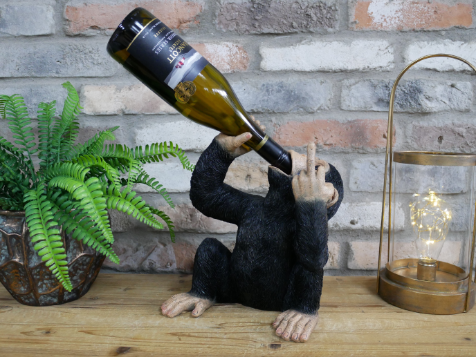 Quirky wine bottle holder hotsell