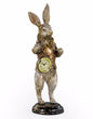 The White Rabbit Standing Clock Figure – Whimsical Timepiece Decor