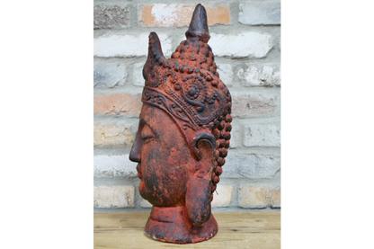Buddha Head Sculpture – Zen Inspired Decorative Ornament