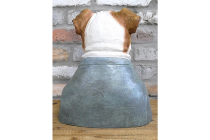 Large Bulldog Bust – Bold & Distinguished Dog Sculpture