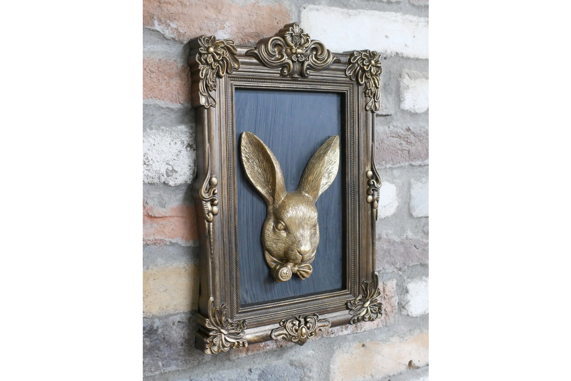 Rabbit in Frame – Decorative Framed Rabbit Wall Art | Sign of the times Stoke