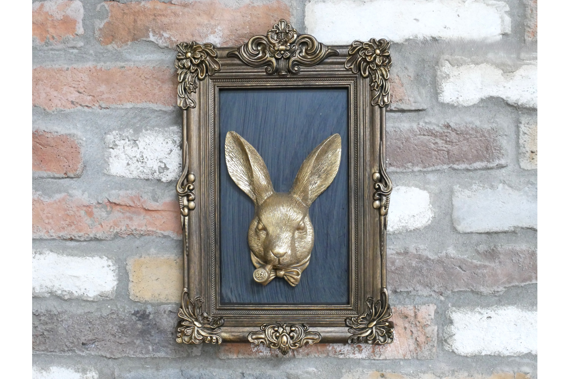 Rabbit in Frame – Decorative Framed Rabbit Wall Art | Sign of the times Stoke