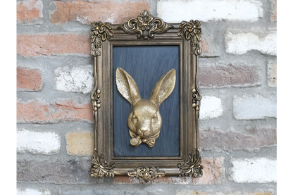 Rabbit in Frame – Decorative Framed Rabbit Wall Art | Sign of the times Stoke