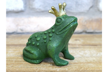 Cast Iron Frog – Rustic Decorative Garden Ornament