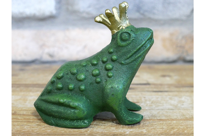 Cast Iron Frog – Rustic Decorative Garden Ornament